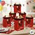 Caixa Surpresa - Emblema Flamengo - 9x5x13cm - 8 unidades - Festcolor - Rizzo - Imagem 3