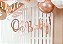 Faixa Decorativa Metalizada Rose Gold- Festa OH Baby Girl - 01 unidade - Cromus - Rizzo Festas - Imagem 2