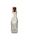 Garrafinha de Vidro Mini Whisky com Rolha 20ml - 8,5cm x 2cm - 01 unidade - Rizzo Embalagens - Imagem 1