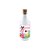 Garrafinha de Plástico 50ml com Tampa Rolha - Festa Tropical Flamingo - 10 unidades - Rizzo - Imagem 2