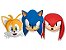 Máscara Festa Sonic - 6 unidades - Regina - Rizzo Festas - Imagem 1