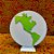 Decoração MDF Planeta Terra - 01 Unidade - Mara Móveis - Rizzo - Imagem 1