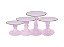 Boleira Mosaico - Premiun - Filete Rosa Claro - Tamanhos  P, M, G e GG - 01 Unidade - Só Boleiras - Rizzo Festas - Imagem 1