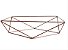 Base aramada triangular para bandeja - Cobre - Rizzo Festas - Imagem 1