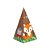 Caixa Cone com Aplique - Festa Bosque - 08 unidades - Cromus - Rizzo Festas - Imagem 1