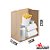 Saco Delivery Kraft - 22x13,5x20cm - 10 unidades - Ref 5782 - WMA - Rizzo Embalagens - Imagem 1