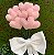 Bouquet de Corações Rosa c/ Laço em Feltro - 01 Unidade - Rizzo Festas - Imagem 1