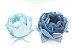 Forminha para Doces Finos - Bela Duo Azul Bebê e Azul Chumbo - 20 unidades - Decora Doces - Rizzo Festas - Imagem 1
