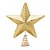 Ponteira estrela Ouro 33cm - 01 unidade - Cromus - Rizzo Embalagens - Imagem 1