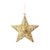 Enfeite para Pendurar Estrela Ouro Tam P 18cm - 01 unidade - Cromus Natal - Rizzo Embalagens - Imagem 1