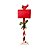 Caixa de Correio Decorativa Pássaro Natal Vermelho 50cm - 01 unidade - Cromus Natal - Rizzo Embalagens - Imagem 1