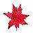 Flor de Natal Cabo Curto Poinsettia Vermelho - 01 unidade - Cromus Natal - Rizzo Embalagens - Imagem 1