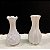 Mini Vasos de Cerâmica Branco - 02 Unidades - ArtLille - Rizzo Festas - Imagem 1
