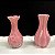Mini Vasos de Cerâmica Rosa - 02 Unidades - ArtLille - Rizzo Festas - Imagem 1
