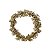 Mini Guirlanda Glitter Ouro - 01 unidade - Cromus Natal - Rizzo Embalagens - Imagem 1