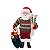 Noel Decorativo com Esqui 28cm - 01 unidade - Cromus Natal - Rizzo Embalagens - Imagem 1