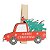 Prendedor de Natal Caminhão com Pinheiro - 06 unidades - Cromus Natal - Rizzo Embalagens - Imagem 1