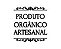 Carimbo Artesanal Produto Orgânico Artesanal - G - 5,4x5,6cm - Cod.RI-006 - Rizzo Embalagens - Imagem 1