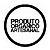 Carimbo Artesanal Produto Organico Artesanal - G - 6,0x6,0cm - Cod.RI-007 - Rizzo Confeitaria - Imagem 1