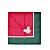 Guardanapo de Tecido Mickey Natal Disney Vermelho/Verde 40x40cm - 04 unidades - Cromus Natal - Rizzo Embalagens - Imagem 1