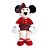 Minnie Pelúcia Roupa Xadrez Vermelho 30cm Natal Disney - Cromus Natal - Rizzo - Imagem 1