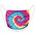 Máscara de Proteção Festa Tie Dye - 01 Unidade - Festcolor - Rizzo Festas - Imagem 1