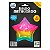 Balão Metalizado 20" Estrela Degradê Arco-íris - Mundo Bizarro - Rizzo festas - Imagem 2