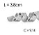 Fita Aramada Natural Azevinho 3,8cm x 9,14m - 01 unidade - Cromus Natal - Rizzo Embalagens - Imagem 2