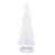 Pinheiro Decorativo Incolor com Led Branco 32cm - 01 unidade - Cromus Natal - Rizzo Embalagens - Imagem 2