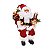 Noel Sentado com Urso Vermelho e Branco 25cm  - 01 unidade - Cromus Natal - Rizzo Embalagens - Imagem 1