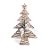 Árvore com Laço e Estrela Natural 70cm - 01 unidade - Cromus Natal - Rizzo Embalagens - Imagem 1