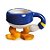 Caneca de Cerâmica Pato Donald 200ml - 01 unidade - Cromus Natal - Rizzo Embalagens - Imagem 1