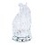 Sagrada Família Incolor com Iluminação Branca 30cm - 01 unidade - Cromus Natal - Rizzo Embalagens - Imagem 2