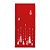 Caminho de Mesa Pinheiro Vermelho 175cm - 01 unidade - Cromus Natal - Rizzo Embalagens - Imagem 1