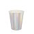 Copo de papel Liso Furtacor Biodegradável - 10 un - 270 ml - Silver Festas - Imagem 1