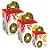 Caixa Panetone Pop Up Donuts - 10 unidades - Cromus Natal - Rizzo Embalagens - Imagem 1