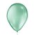 Balão de Festa Látex Perolado - Verde - 50 Unidades - São Roque - Rizzo Embalagens - Imagem 1