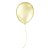 Balão de Festa Látex Perolado - Amarelo - 50 Unidades - São Roque - Rizzo Embalagens - Imagem 1