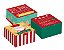 Caixa Divertida para Brigadeiros Noel Chef - 10 unidades - Cromus Natal - Rizzo Embalagens - Imagem 1