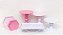 Kit Comemore MAIS - 19 Rosa, Rosa Candy e Branco - 01 Unidade - Só Boleiras - Rizzo Festas - Imagem 1