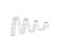 Rolo Fita Lisa Branco - 15mm x 50m - EmFesta - Rizzo Embalagens - Imagem 1