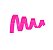 Rolo Fita Lisa Pink - 15mm x 50m - EmFesta - Rizzo Embalagens - Imagem 1