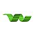 Rolo Fita Lisa Verde Escuro - 20mm x 50m - EmFesta - Rizzo Embalagens - Imagem 1