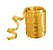 Rolo Fitilho Dourado - 5mm x 50m - EmFesta - Rizzo Embalagens - Imagem 1