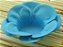 Forminha para Doces Floral Leka Colorset Azul Claro - 40 unidades - Decorart - Rizzo Embalagens - Imagem 1