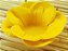 Forminha para Doces Floral Leka Colorset Amarelo Ouro - 40 unidades - Decorart - Rizzo Embalagens - Imagem 1