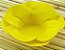 Forminha para Doces Floral Leka Colorset Amarelo Claro - 40 unidades - Decorart - Rizzo Embalagens - Imagem 1