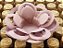 Forminha para Doces Floral Loá Colorset Rosa Antigo - 40 unidades - Decorart - Rizzo Embalagens - Imagem 1