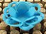 Forminha para Doces Floral Loá Colorset Azul Claro - 40 unidades - Decorart - Rizzo Embalagens - Imagem 1