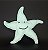 Estrela do Mar Tifany em Feltro - 01 Unidade - Pé de Pano - Rizzo Festas - Imagem 1